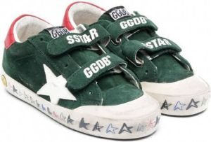 Golden Goose Kids Superstar sneakers met klittenband Groen
