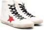 Golden Goose Kids Francy high-top sneakers Wit - Thumbnail 1