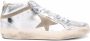 Golden Goose Laminated Star and Wave sneakers Zilver - Thumbnail 1