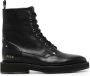 Golden Goose Leren combat boots Zwart - Thumbnail 1