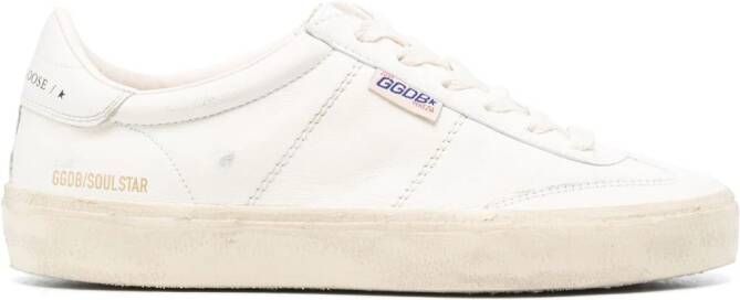 Golden Goose Soul Star sneakers met gerafeld effect Wit
