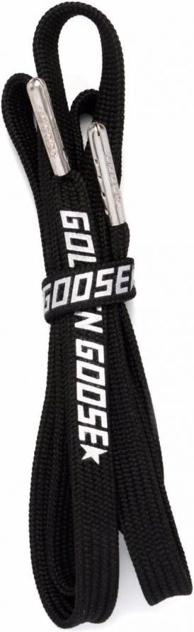 Golden Goose Veters met logoprint Zwart - Foto 1