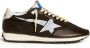 Golden Goose Marathon sneakers met vlakken Zwart - Thumbnail 1