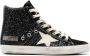 Golden Goose May sneakers met glitters Zwart - Thumbnail 1