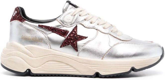 Golden Goose Metallic sneakers Zilver