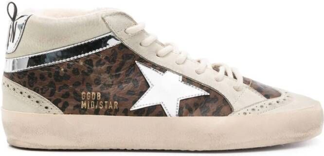 Golden Goose Mid Star high-top sneakers Bruin