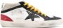 Golden Goose Mid-Star leren sneakers Wit - Thumbnail 1