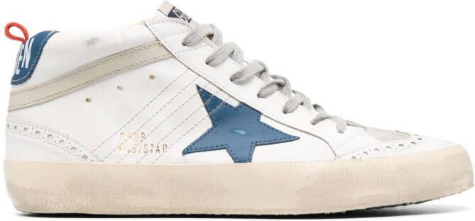 Golden Goose Sneakers met vlakken Wit