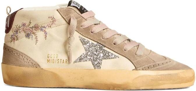 Golden Goose Midstar sneakers met vlakken Beige