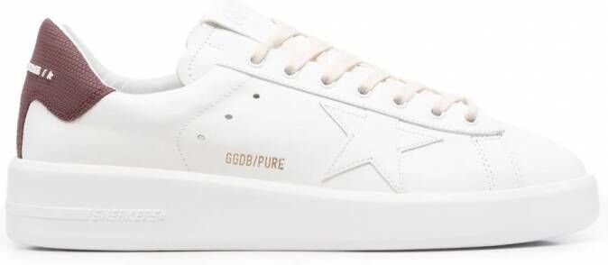 Golden Goose Pure Star low-top sneakers Wit