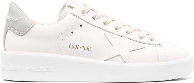 Golden Goose Pure Star low-top sneakers Wit