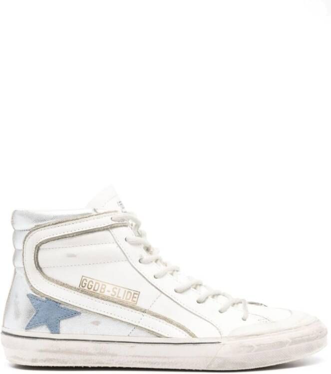 Golden Goose Slide Penstar high-top sneakers Wit