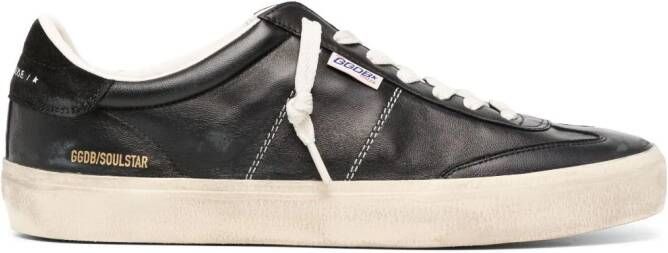 Golden Goose Sneakers met logopatch Zwart