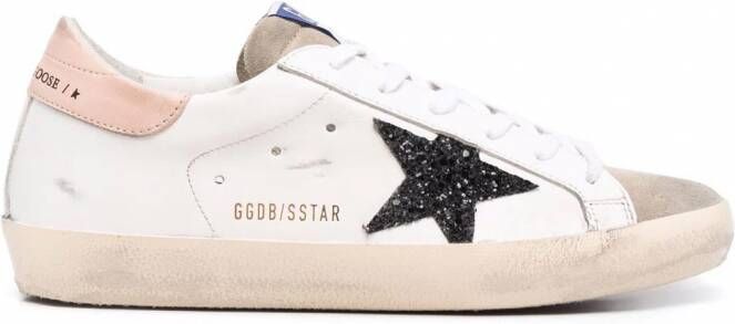 Golden Goose Sneakers met sterpatch Wit