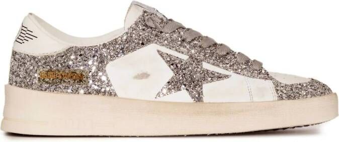 Golden Goose Sneakers met sterpatch Wit