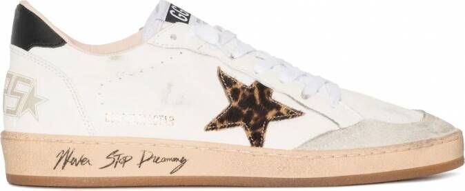 Golden Goose Sneakers met sterpatch Wit