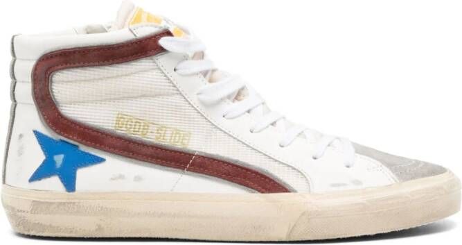 Golden Goose Sneakers met sterpatch Wit