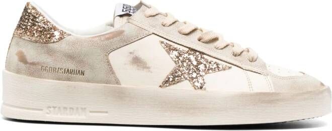 Golden Goose Sneakers met sterpatch Wit