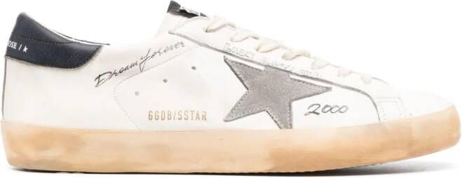 Golden Goose Sneakers met sterpatch Wit