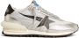 Golden Goose Sneakers met sterrenprint Zilver - Thumbnail 1