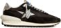 Golden Goose Sneakers met sterrenprint Zwart - Thumbnail 1