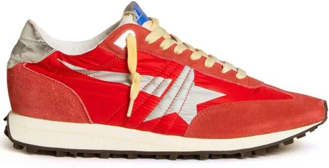 Golden Goose Gelamineerde sneakers Rood