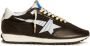 Golden Goose Sneakers met leren hak Zwart - Thumbnail 1