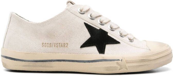 Golden Goose Sneakers met sterpatch Wit