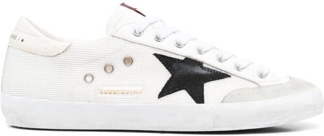 Golden Goose Sneakers met sterpatch Wit