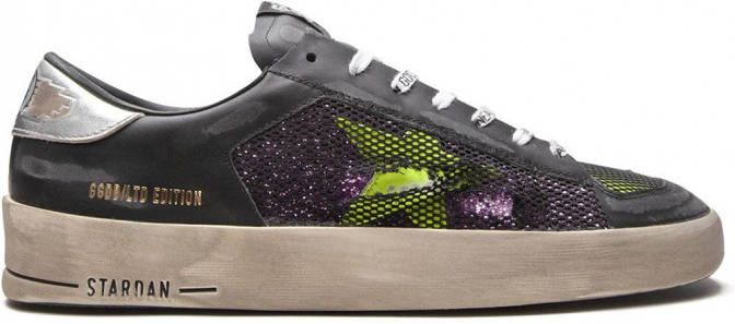 Golden Goose Stardan sneakers met glitterdetail Zwart