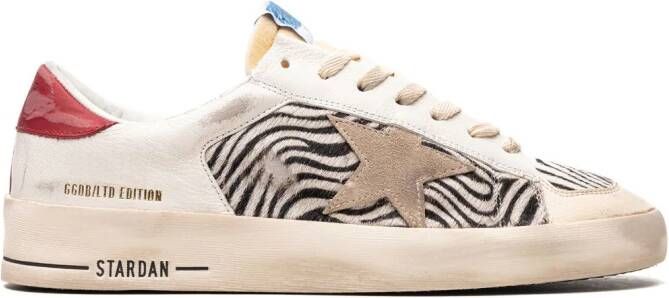 Golden Goose Stardan leren sneakers Wit