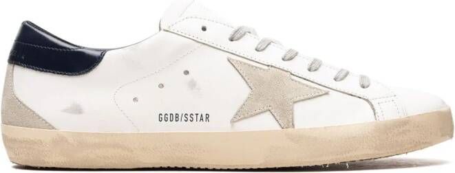 Golden Goose "Super-Star Classic White Black sneakers" Wit