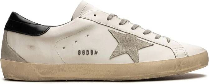 Golden Goose "Super-Star Classic White Black sneakers" Wit