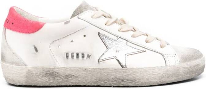 Golden Goose Super-Star leren sneakers Beige