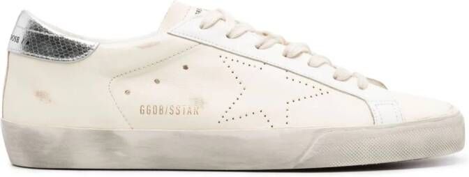 Golden Goose Super-Star leren sneakers Beige