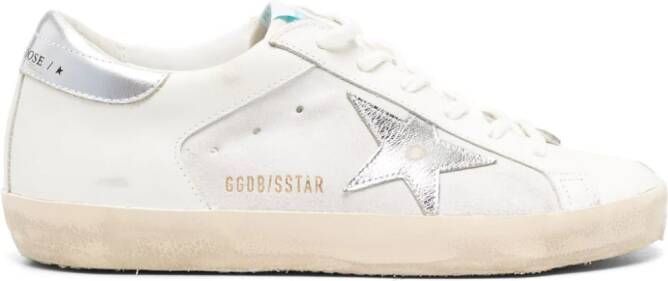 Golden Goose Super-Star leren sneakers Wit