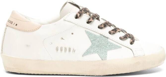 Golden Goose Super-Star leren sneakers Wit