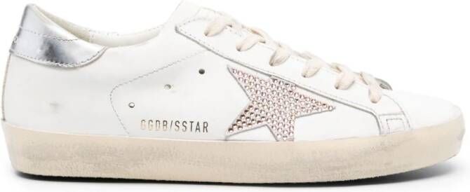 Golden Goose Super-Star leren sneakers Wit