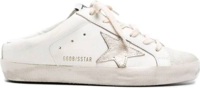 Golden Goose Super-Star leren sneakers Wit