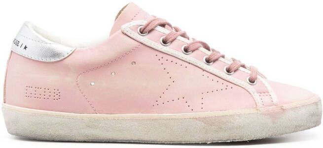Golden Goose Super Star low top sneakers Roze Schoenen