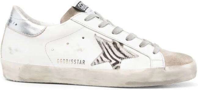 Golden Goose Super-Star low-top sneakers Wit