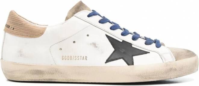 Golden Goose Super-Star low top sneakers Wit