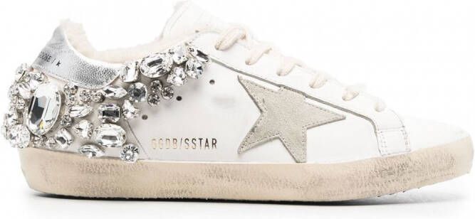 Golden Goose Super-Star low-top sneakers Wit