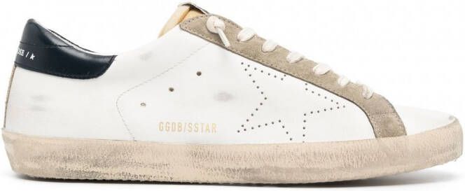 Golden Goose Super-Star low top sneakers Wit