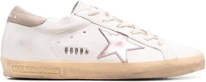 Golden Goose Super-Star low-top sneakers Wit