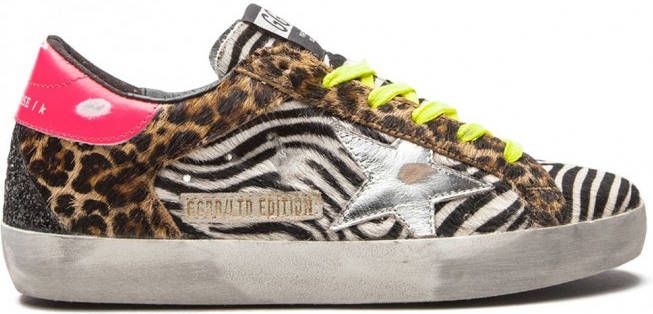 Golden Goose Super-Star low-top sneakers Zwart