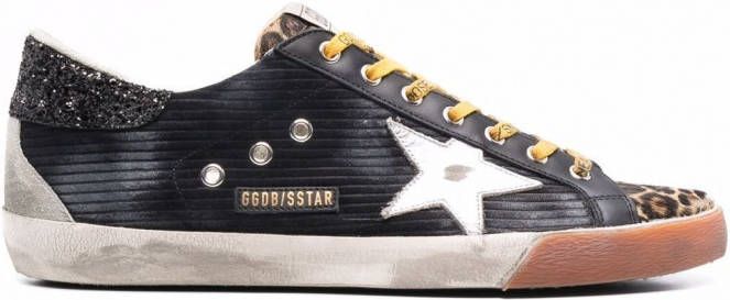 Golden Goose Super-Star low-top sneakers Zwart