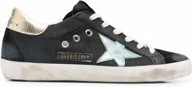 Golden Goose Superstar sneakers met sterpatch Zwart
