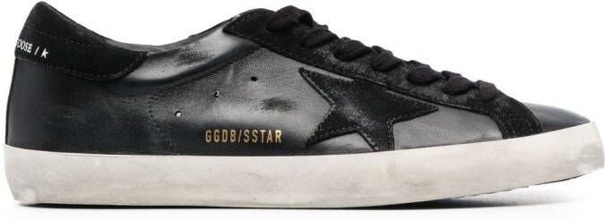 Golden Goose Super-Star low-top sneakers Zwart