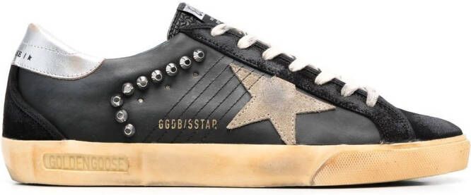 Golden Goose Super-Star low-top sneakers Zwart
